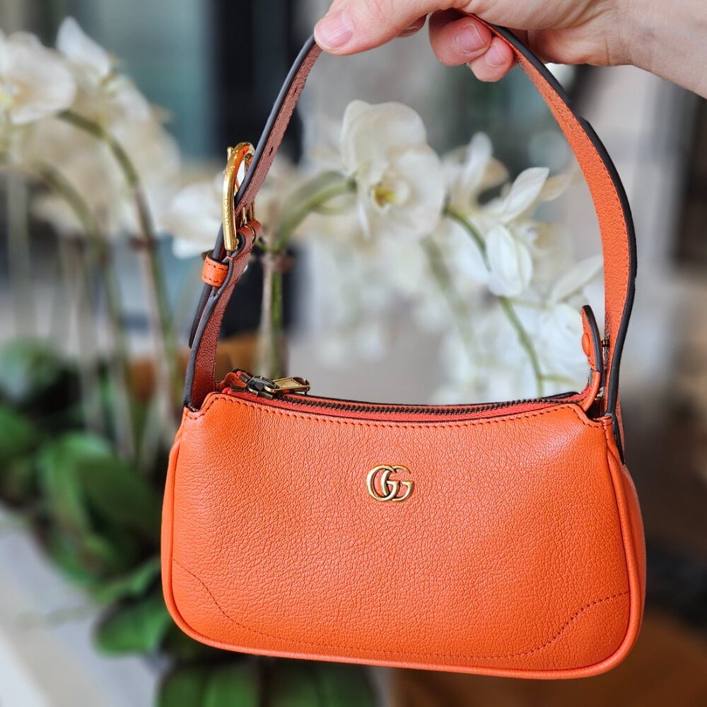 Gucci Gucci ‘Aphrodite Mini’ handbag orange NEW