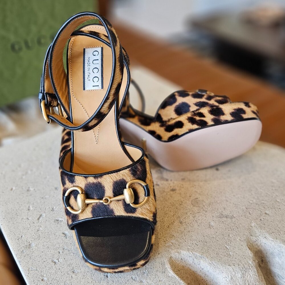 Gucci GUCCI Women's Horsebit sandal size 37+